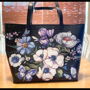 Brighton Noir Jardín Floral Tote